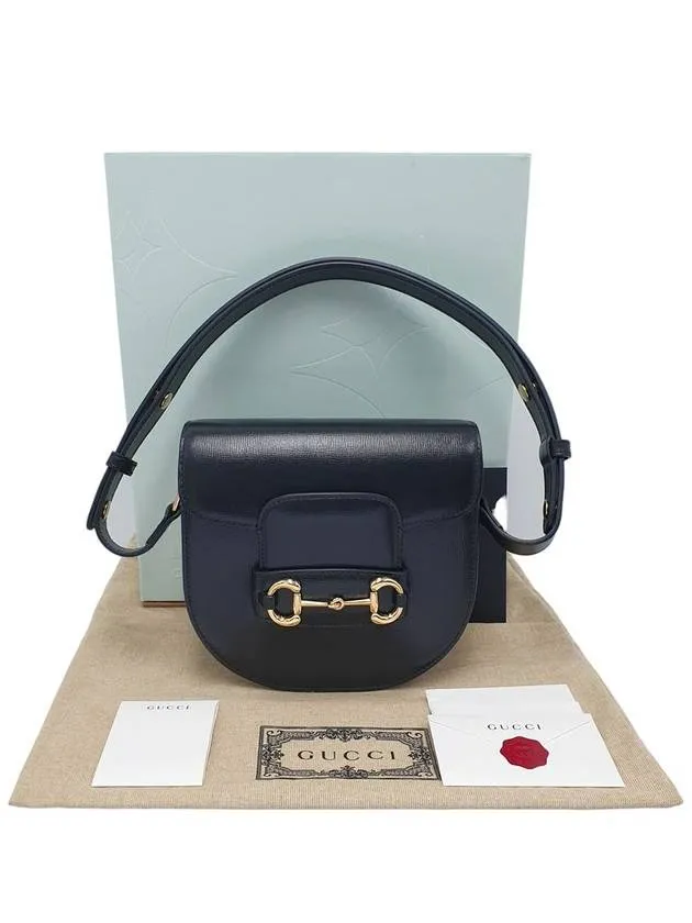 760191 Horsebit 1955 round mini shoulder bag
