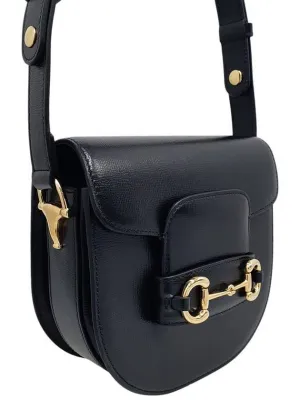 760191 Horsebit 1955 round mini shoulder bag