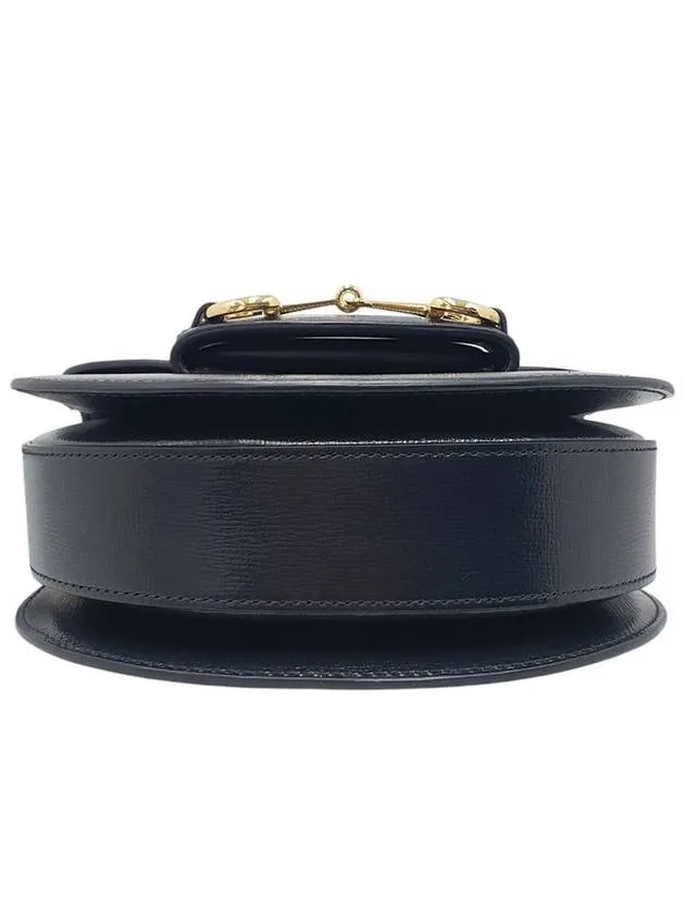 760191 Horsebit 1955 round mini shoulder bag