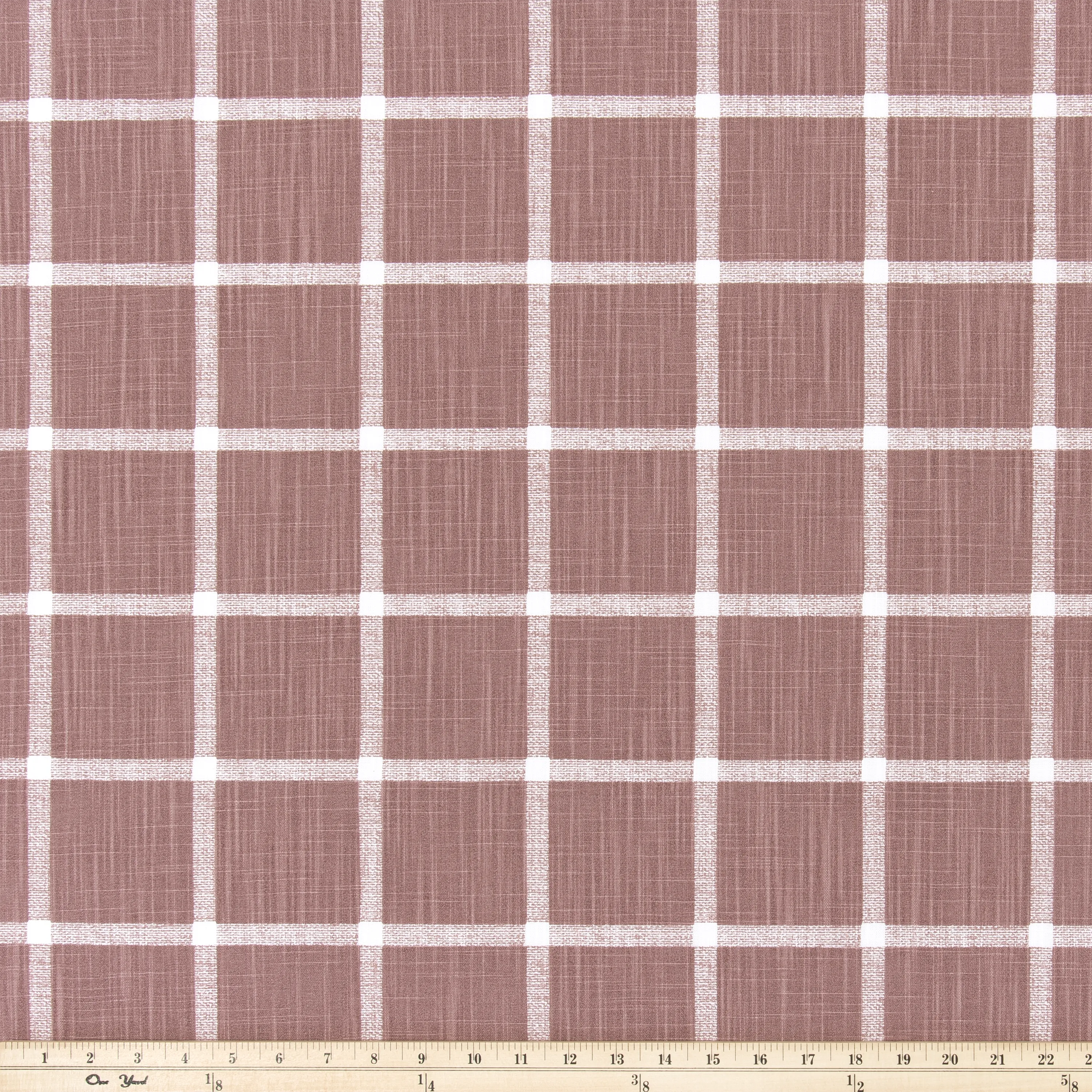 Abbot Burlwood Slub Canvas Fabric By Premier Prints
