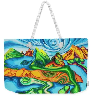 Abstract Golf Holes - Weekender Tote Bag