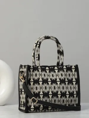 Abstract Structured Mini Bag
