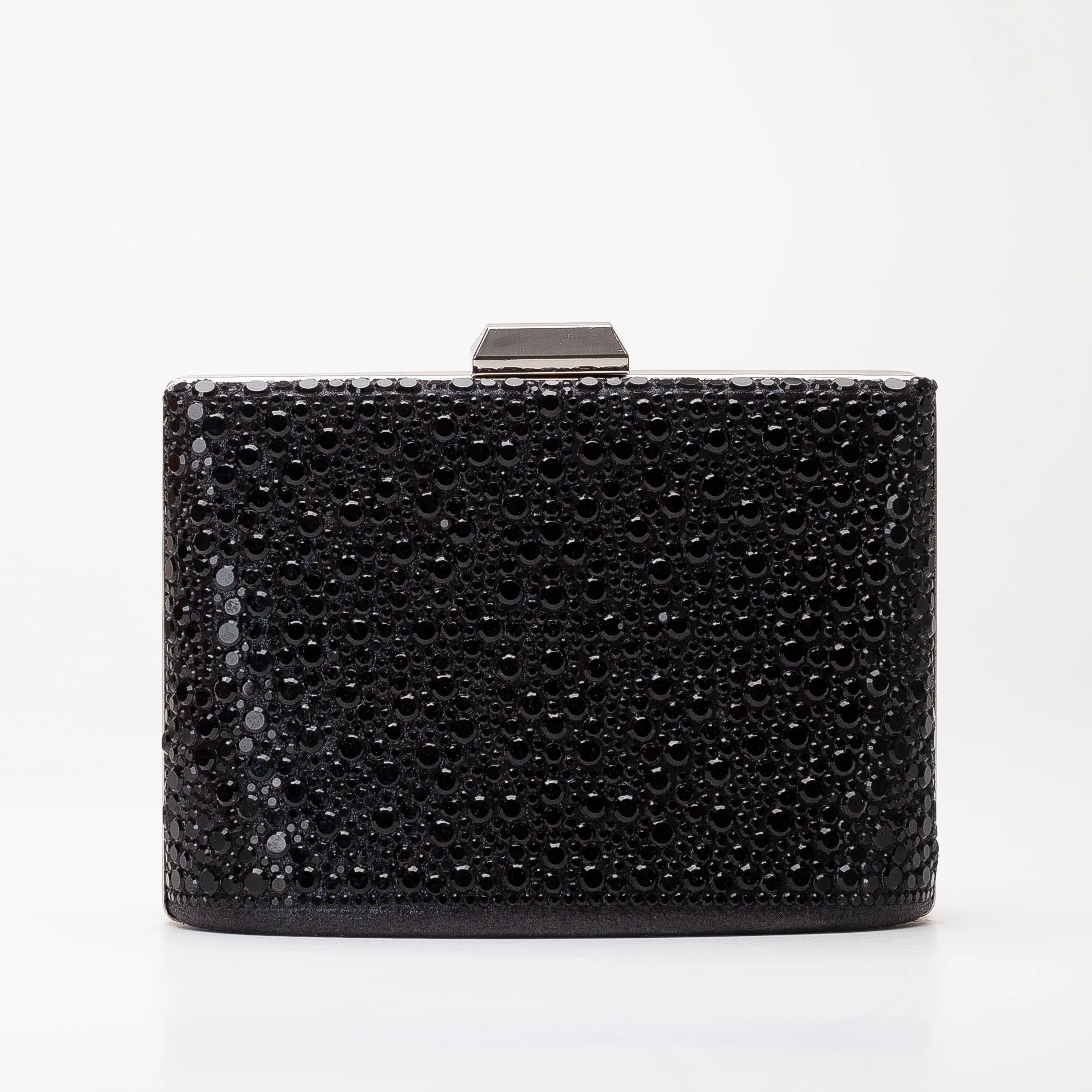 Alba - Black Sequins Clutch