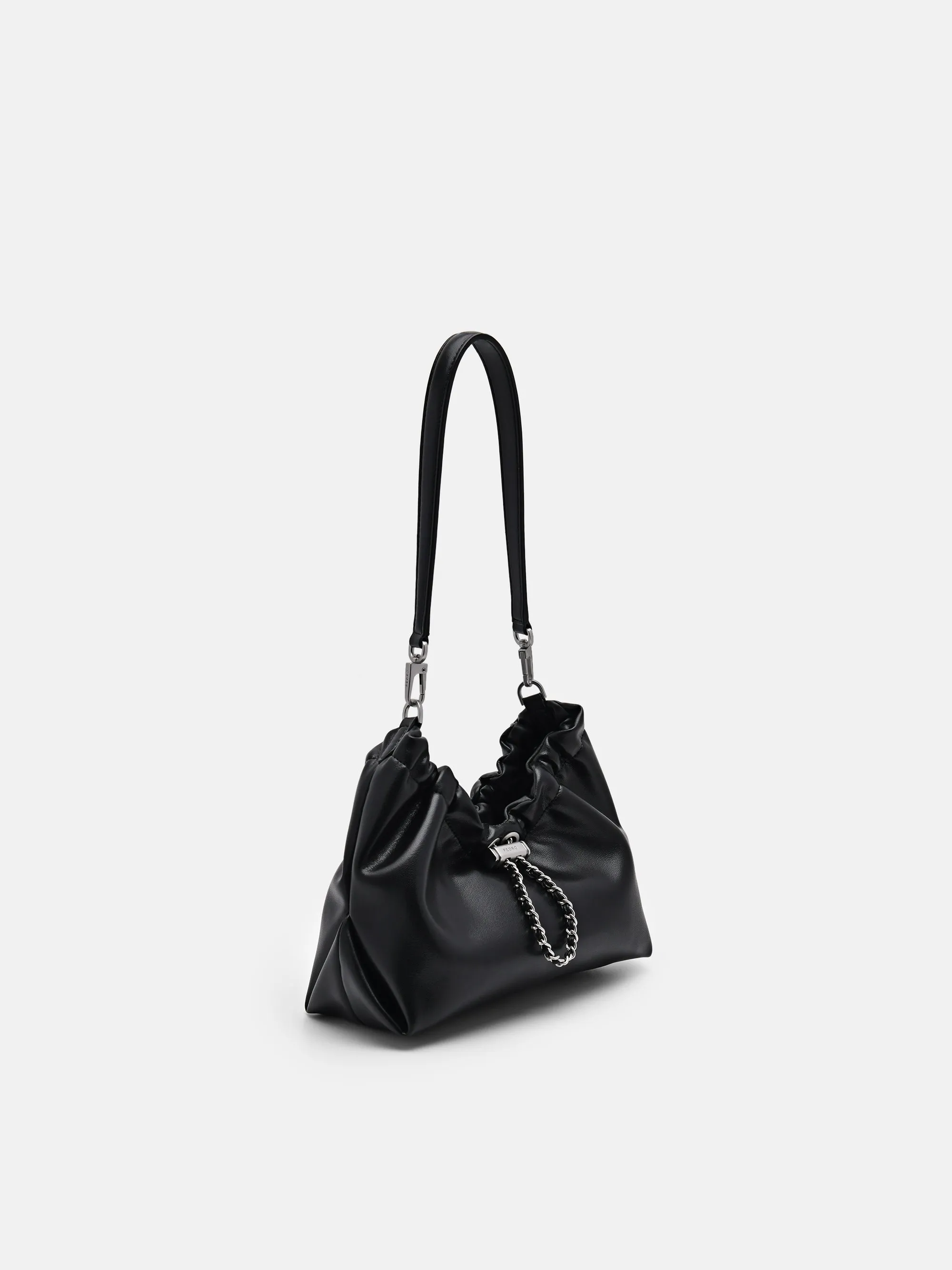 Ania Ruched Shoulder Bag