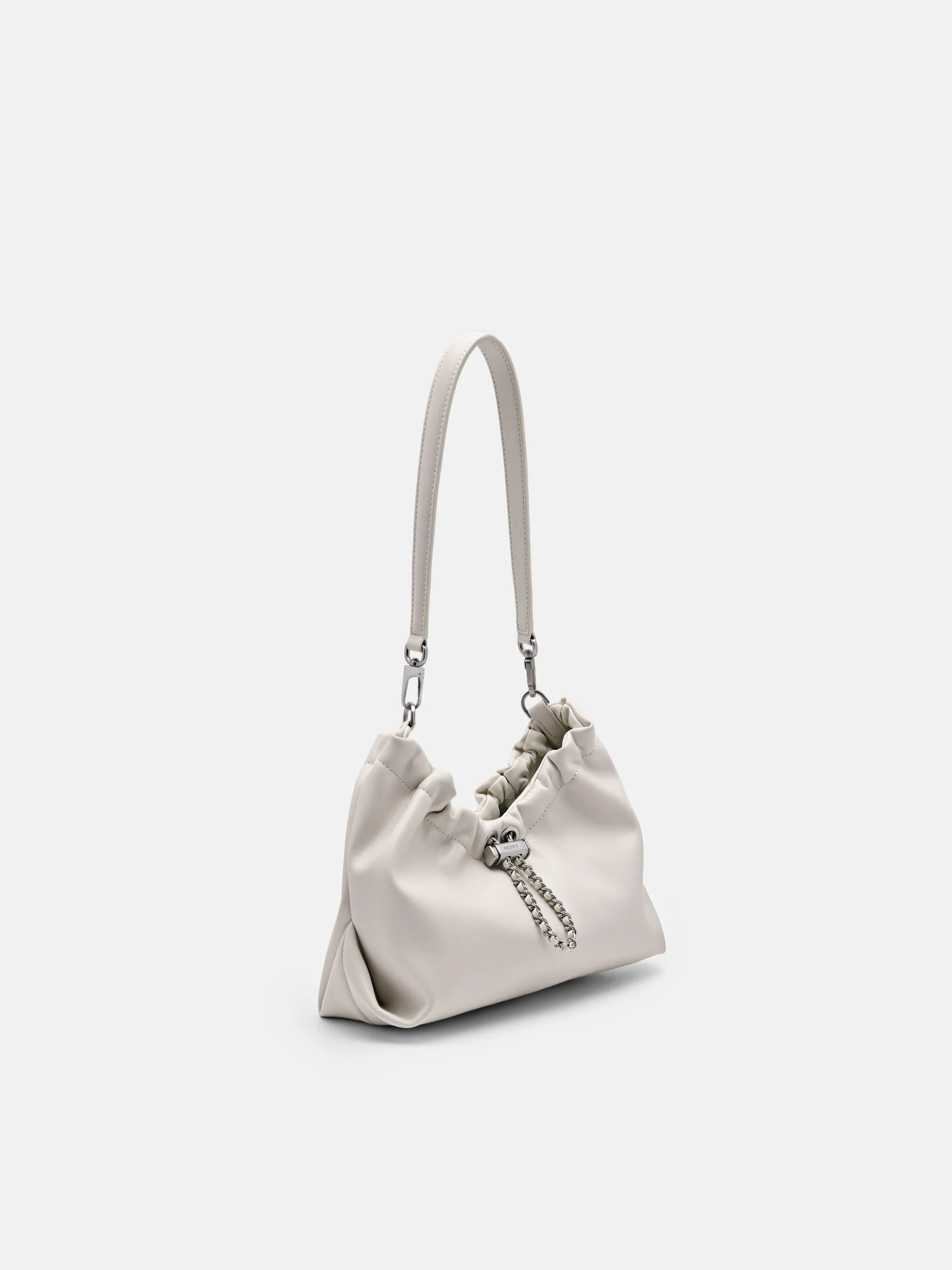 Ania Ruched Shoulder Bag