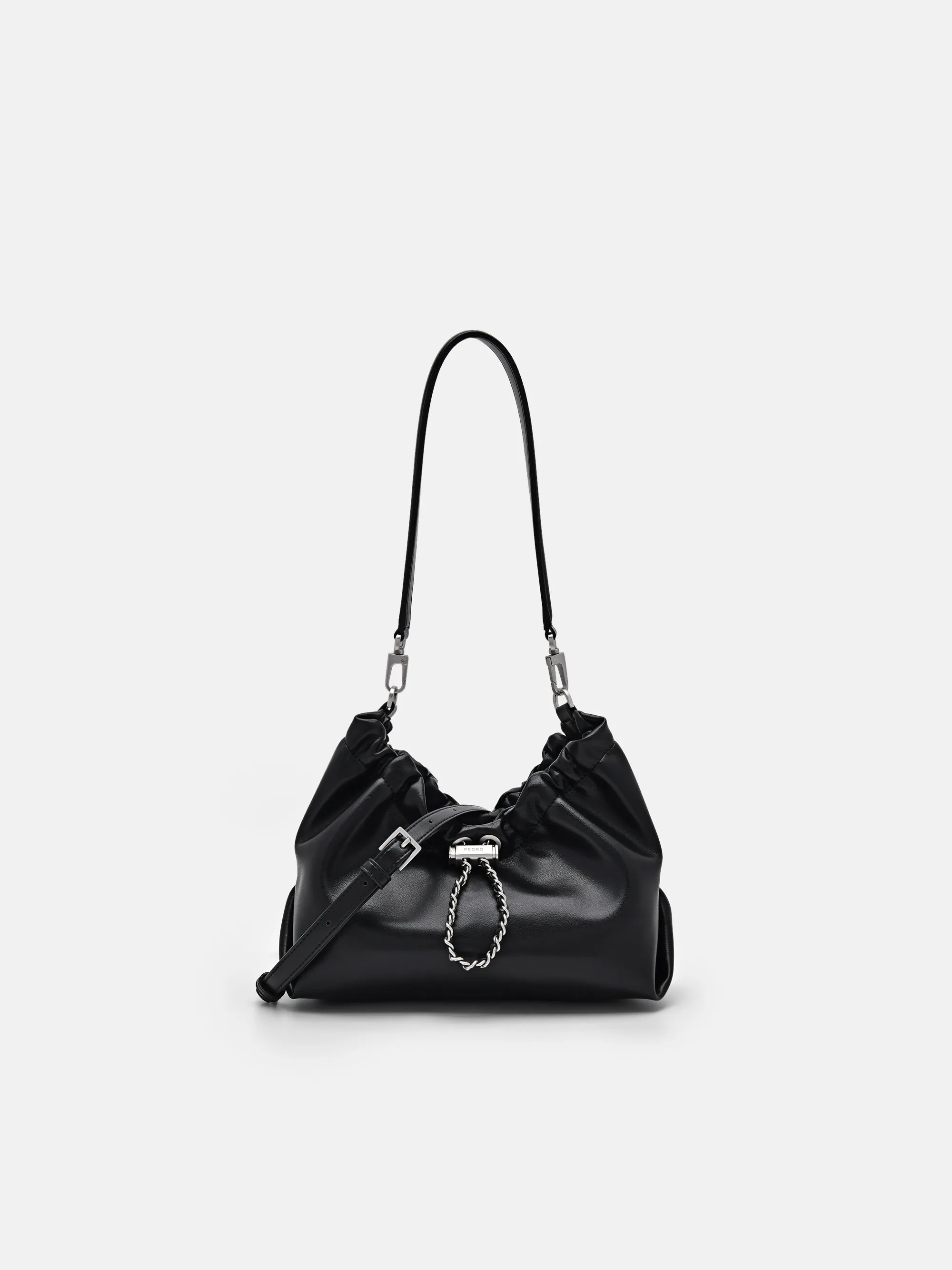 Ania Ruched Shoulder Bag