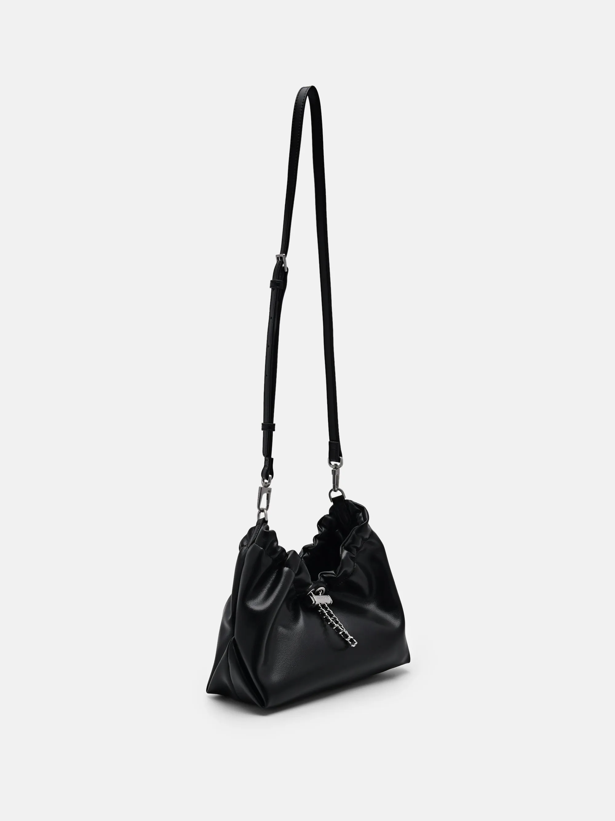 Ania Ruched Shoulder Bag