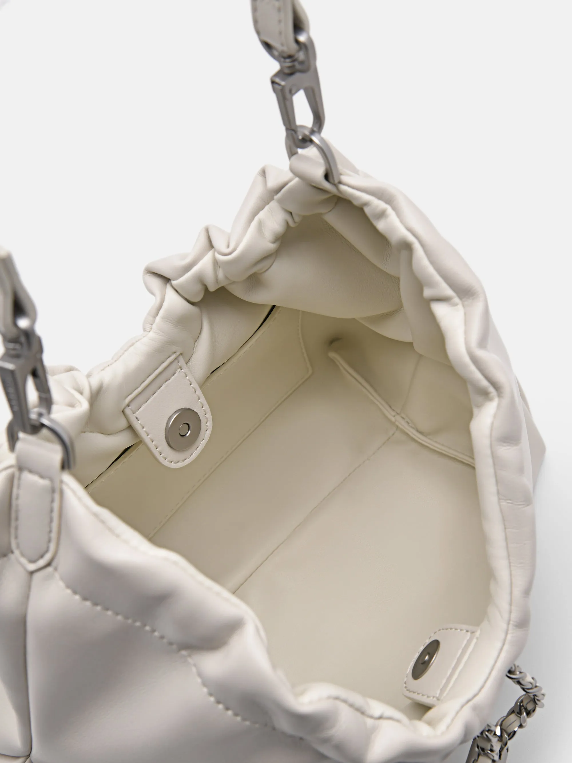 Ania Ruched Shoulder Bag