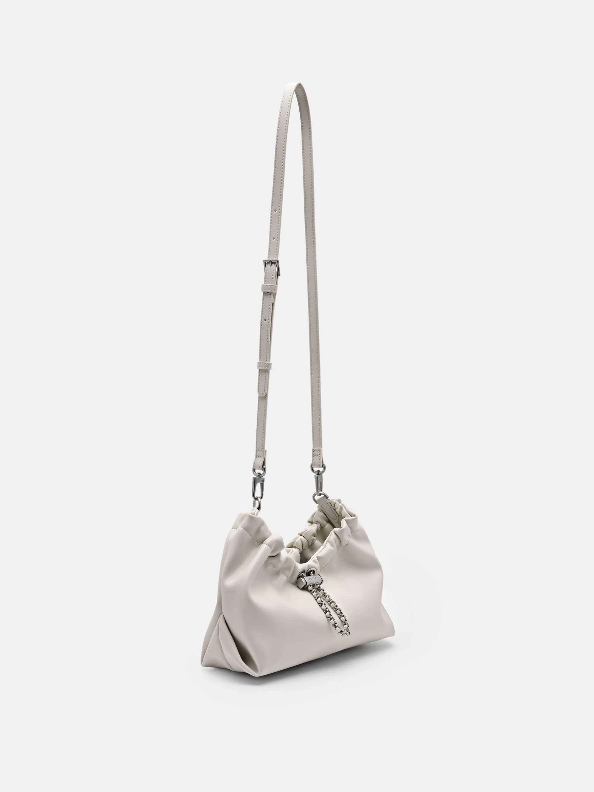 Ania Ruched Shoulder Bag