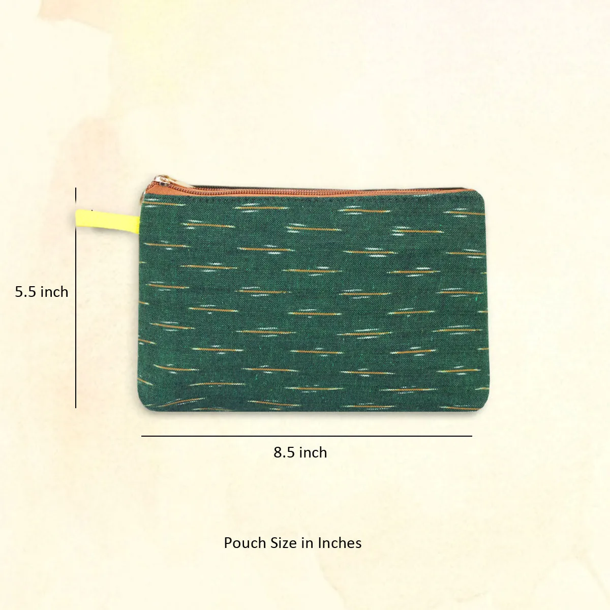 Baagh Ikkat Sling and Pouch Combo