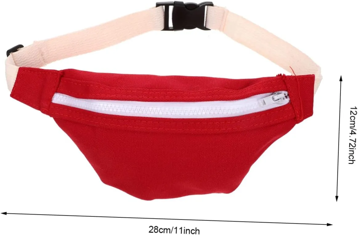 Canvas Waist Bag for Lightweight Chest Pack for Boys Versatile Storage for Keys Coins Essentials for Outdoor Adventures
