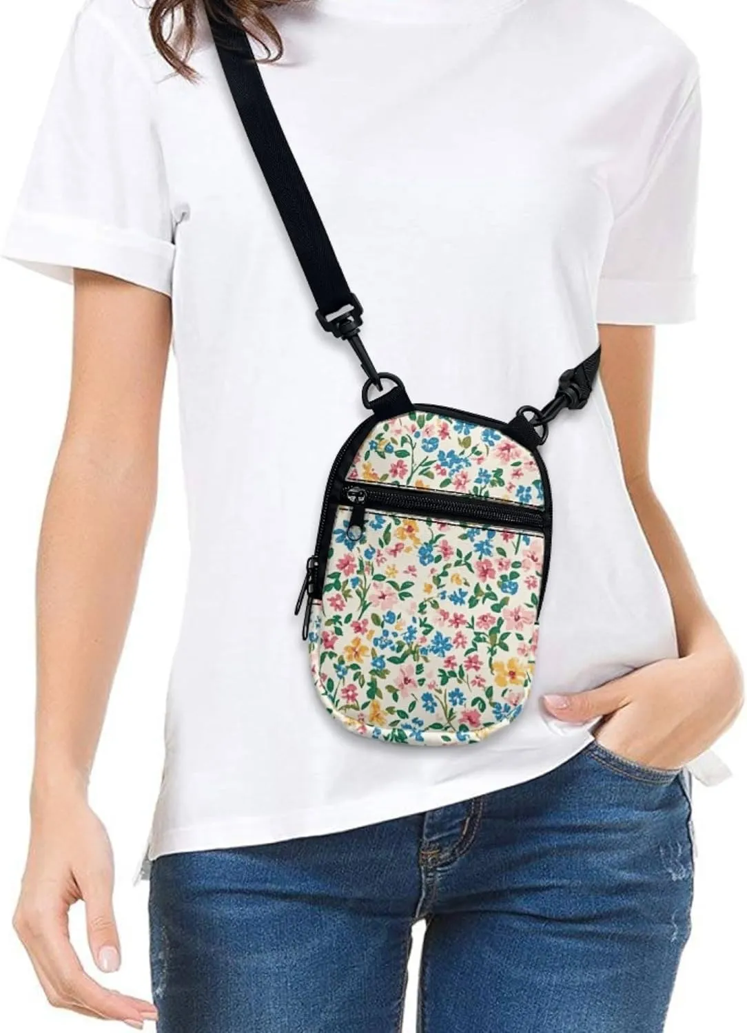 Crossbody Bags Girls Women Gift Fashion Shoulder Bag Cell Phone Pouch with Adjustable Strap Small Messenger Bag