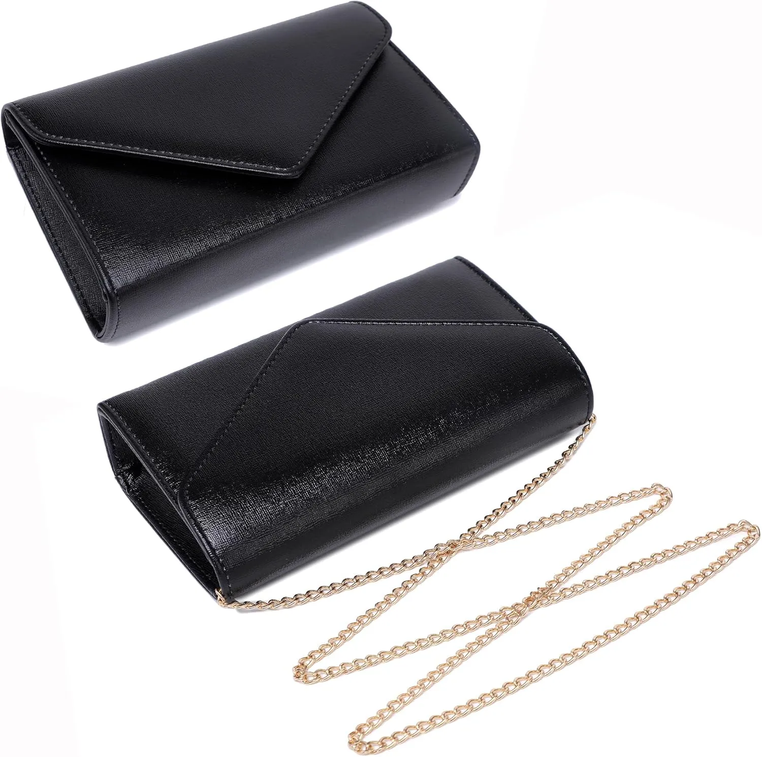 Dasein Women Glistening Clutches Handbags Evening Bags Wedding Purses Cocktail Prom Party Clutches