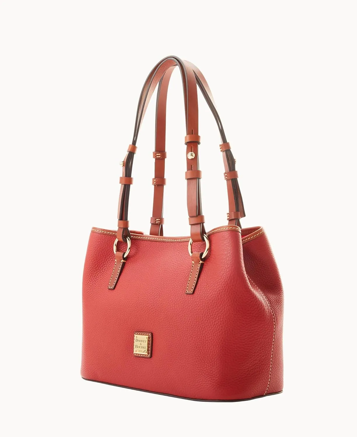 Dooney & Bourke Handbags and Accessories, Pebble Grain Leather Briana Small Shoulder Bag with Wristlet Pouch