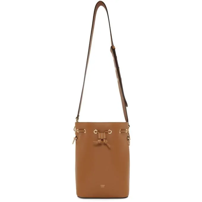 Fendi Brown Small Mon Tresor Bag