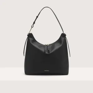 Grained Leather Shoulder Bag Malory Small