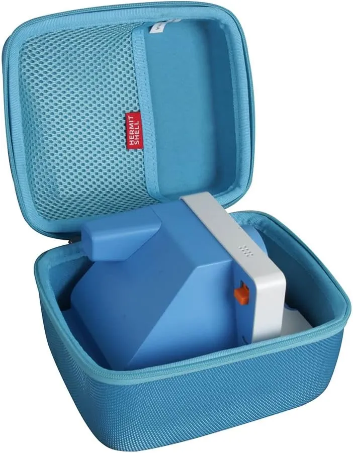 Hermitshell Hard Travel Case for Polaroid Originals 9030/3028/9027/9003/9008/9009/9016 Now I-Type Instant Camera (Blue)