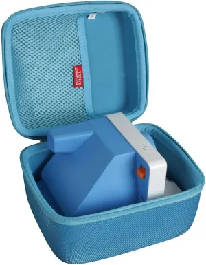 Hermitshell Hard Travel Case for Polaroid Originals 9030/3028/9027/9003/9008/9009/9016 Now I-Type Instant Camera (Blue)