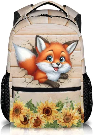 Kids Backpack, Cute Backpacks for Boys Girls 6-8, Preschool Elementary Kindergarten School Bag, 17 Inch Casual Animal Bookbags for School Travel Camping