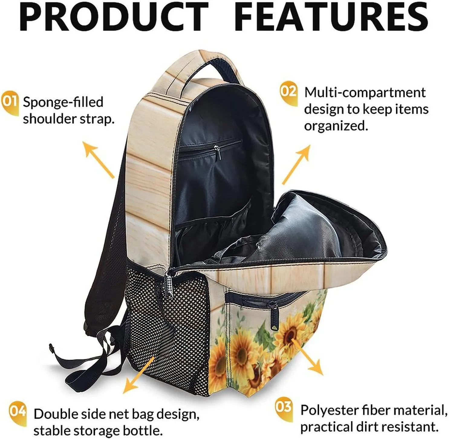 Kids Backpack, Cute Backpacks for Boys Girls 6-8, Preschool Elementary Kindergarten School Bag, 17 Inch Casual Animal Bookbags for School Travel Camping