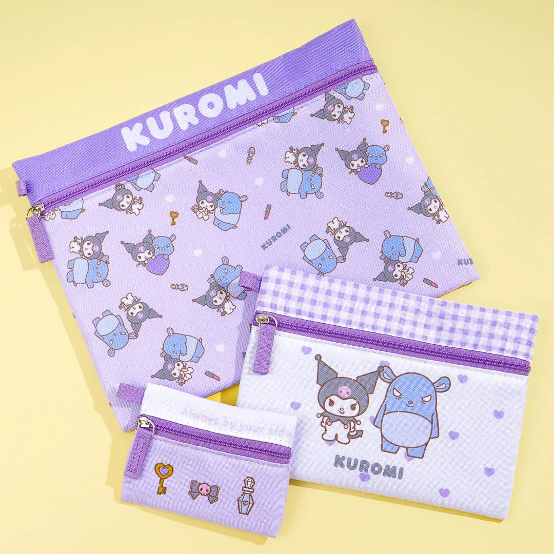 Kuromi Always By Your Side Pouch Set