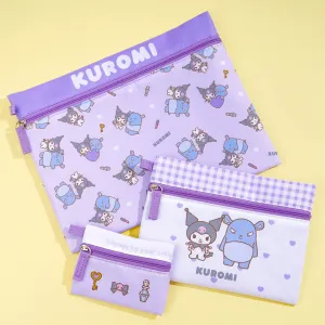 Kuromi Always By Your Side Pouch Set