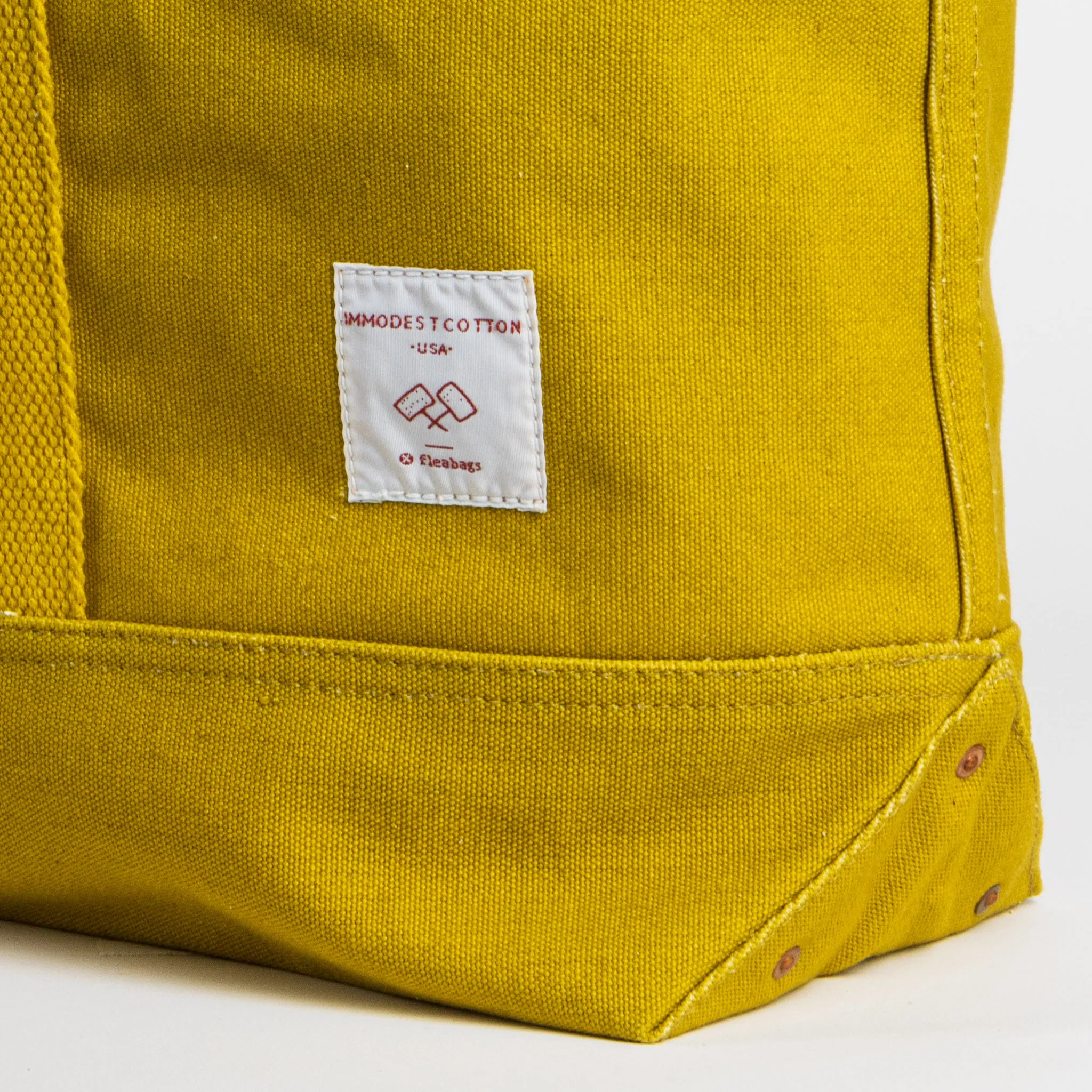 Large East West Tote | Chartreuse