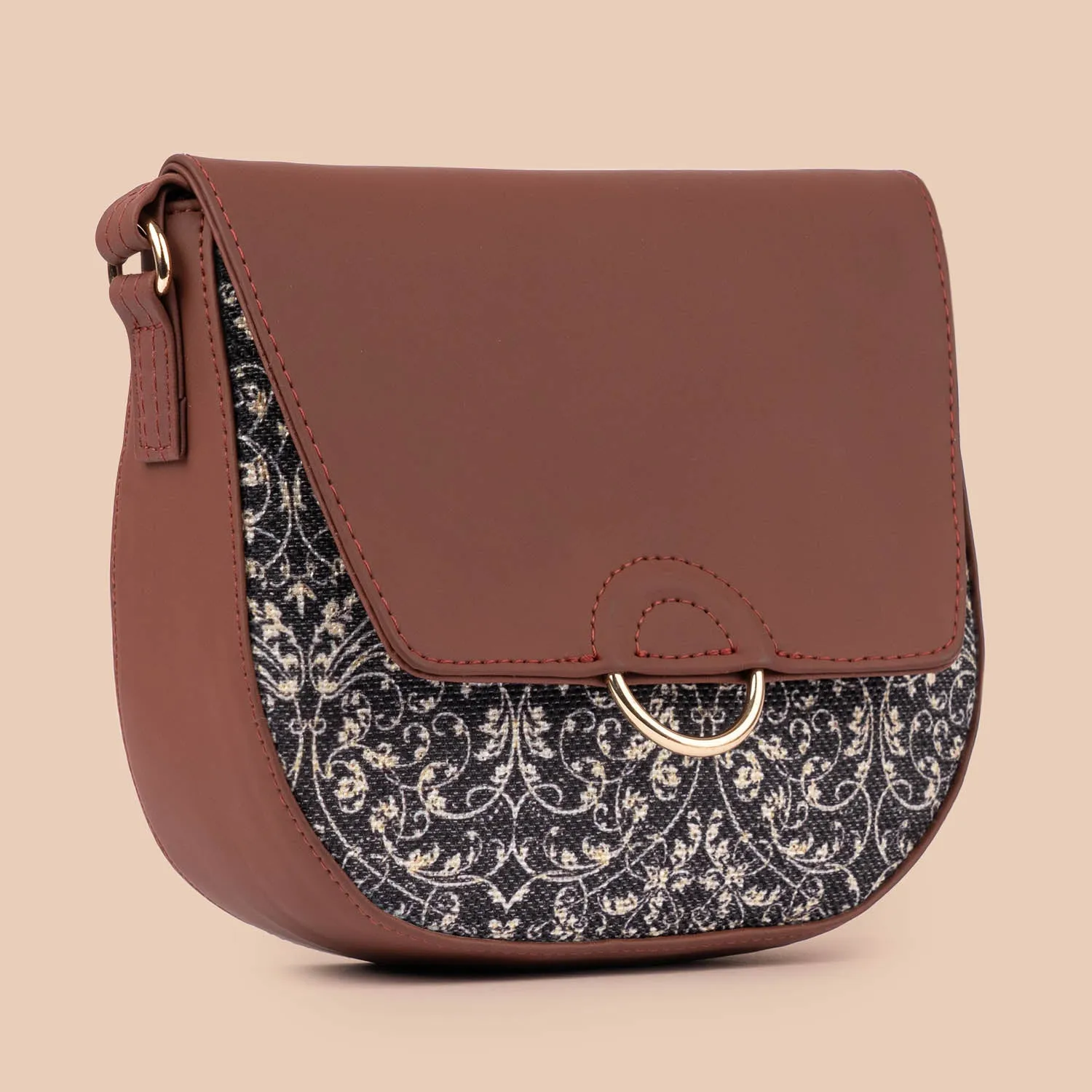 Lattice Lace Classic Sling Bag