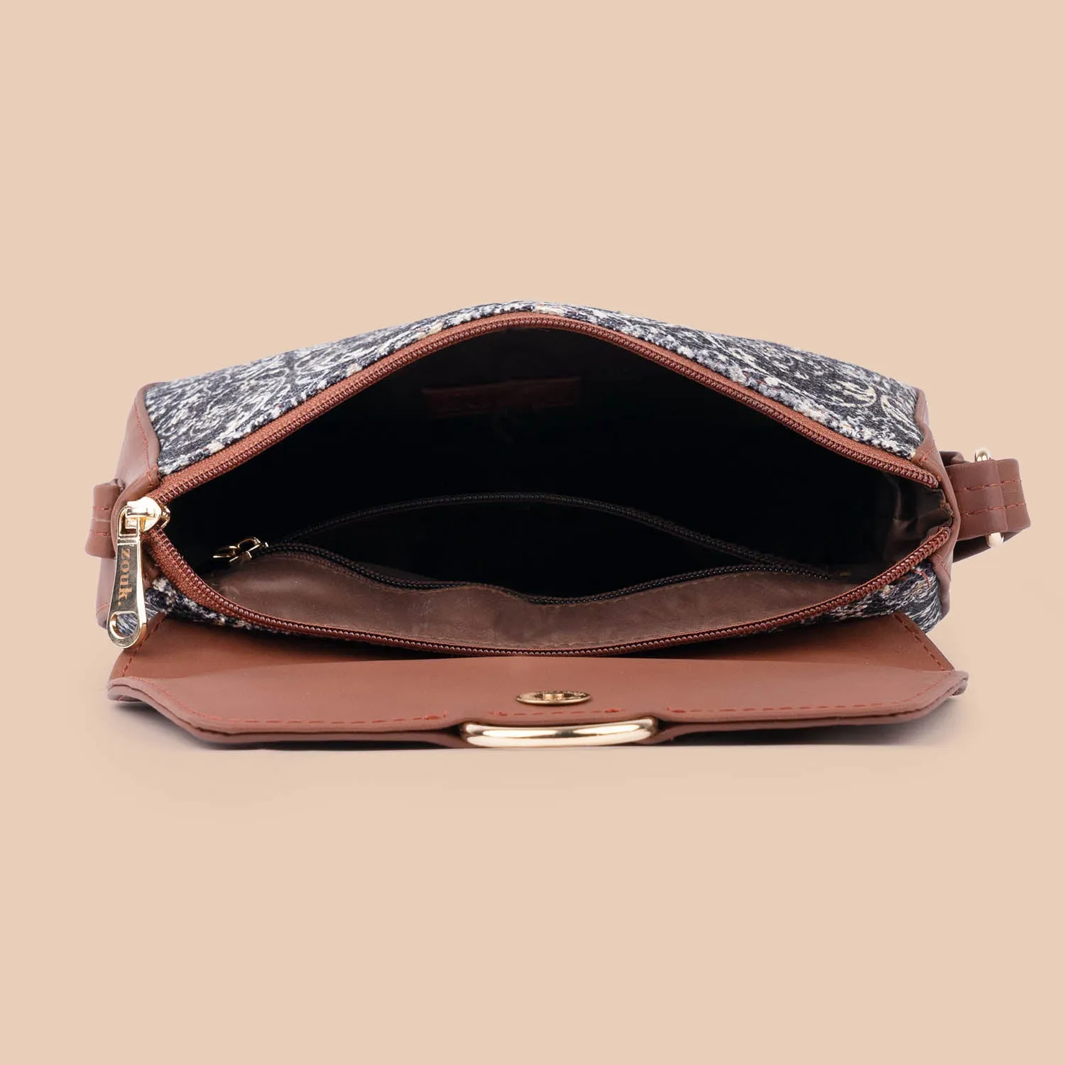 Lattice Lace Classic Sling Bag