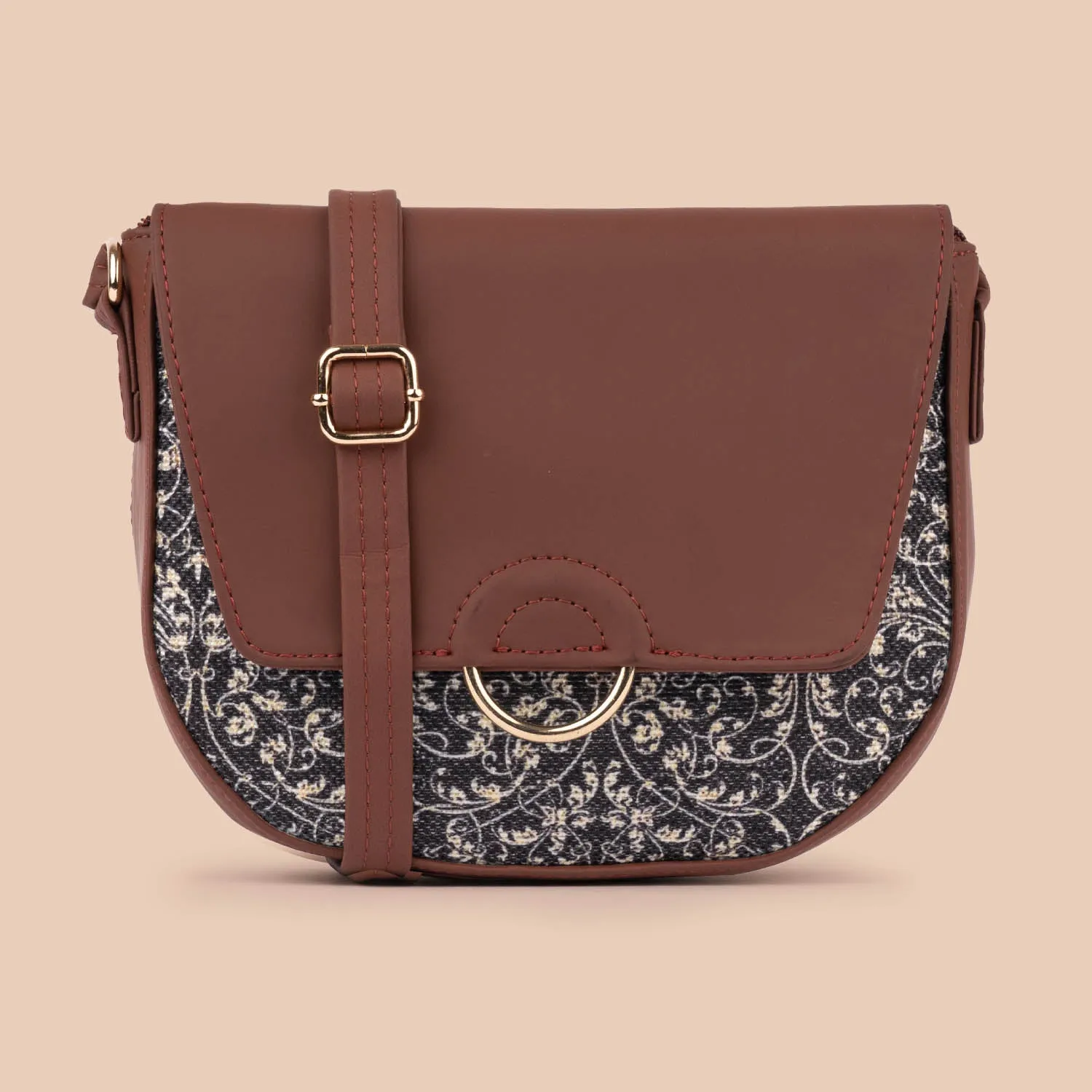 Lattice Lace Classic Sling Bag