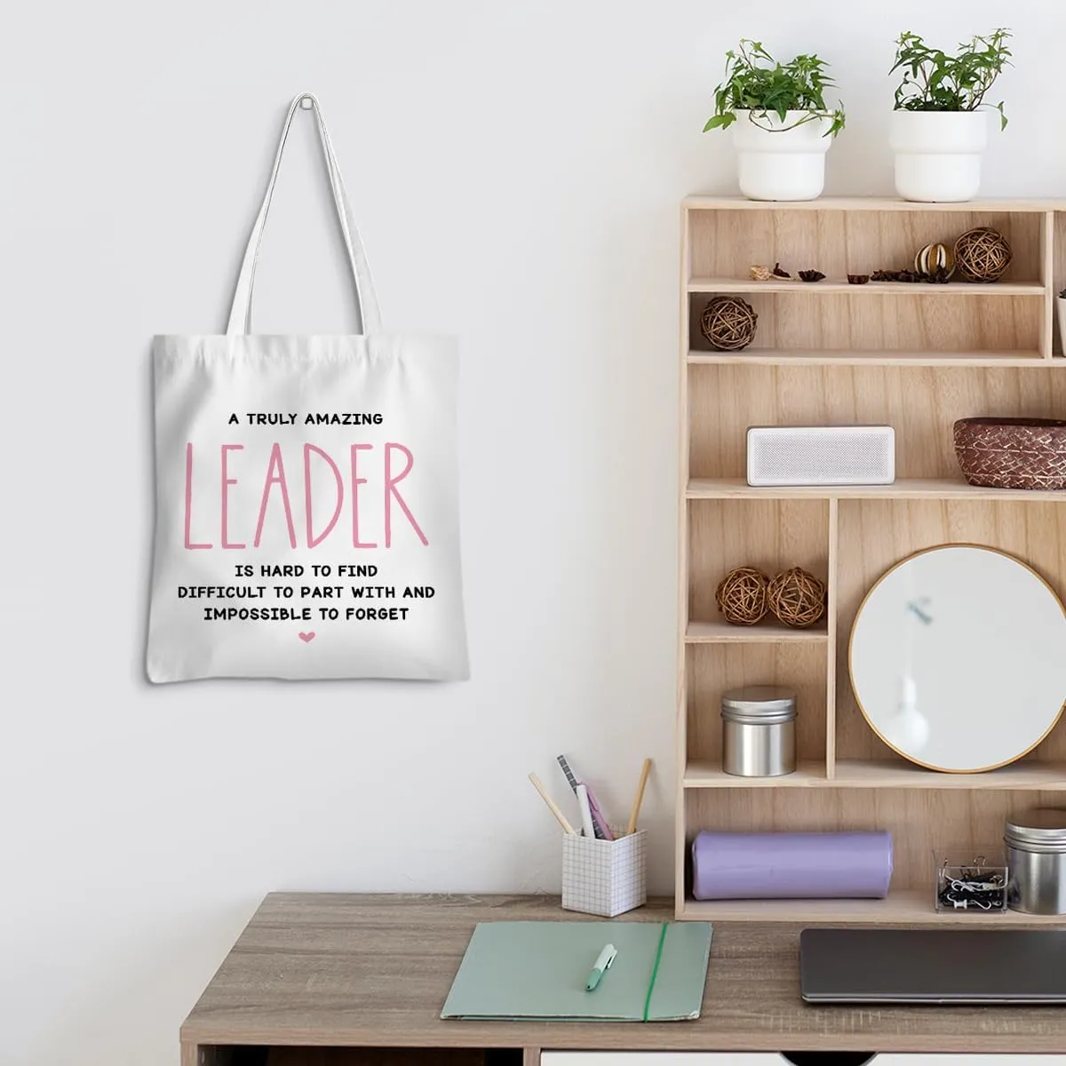 Leadership Boss Lady Chaos Coordinator Librarian Dance Teacher Supervisor Appreciation Gifts Tote Bag Reusable Grocery Bags