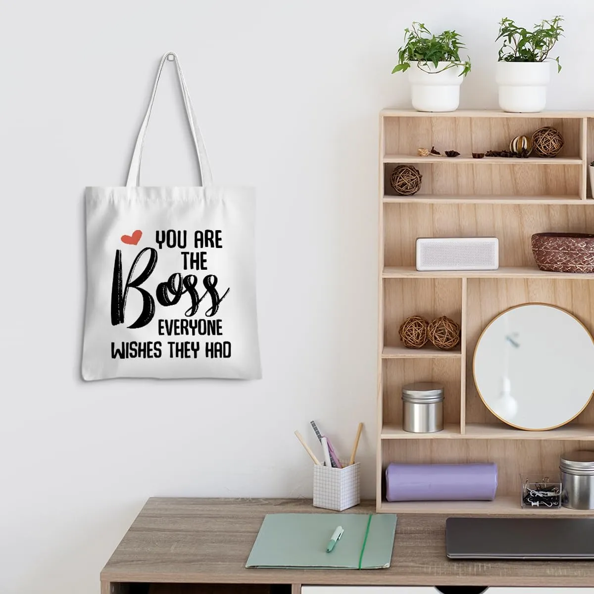 Leadership Boss Lady Chaos Coordinator Librarian Dance Teacher Supervisor Appreciation Gifts Tote Bag Reusable Grocery Bags