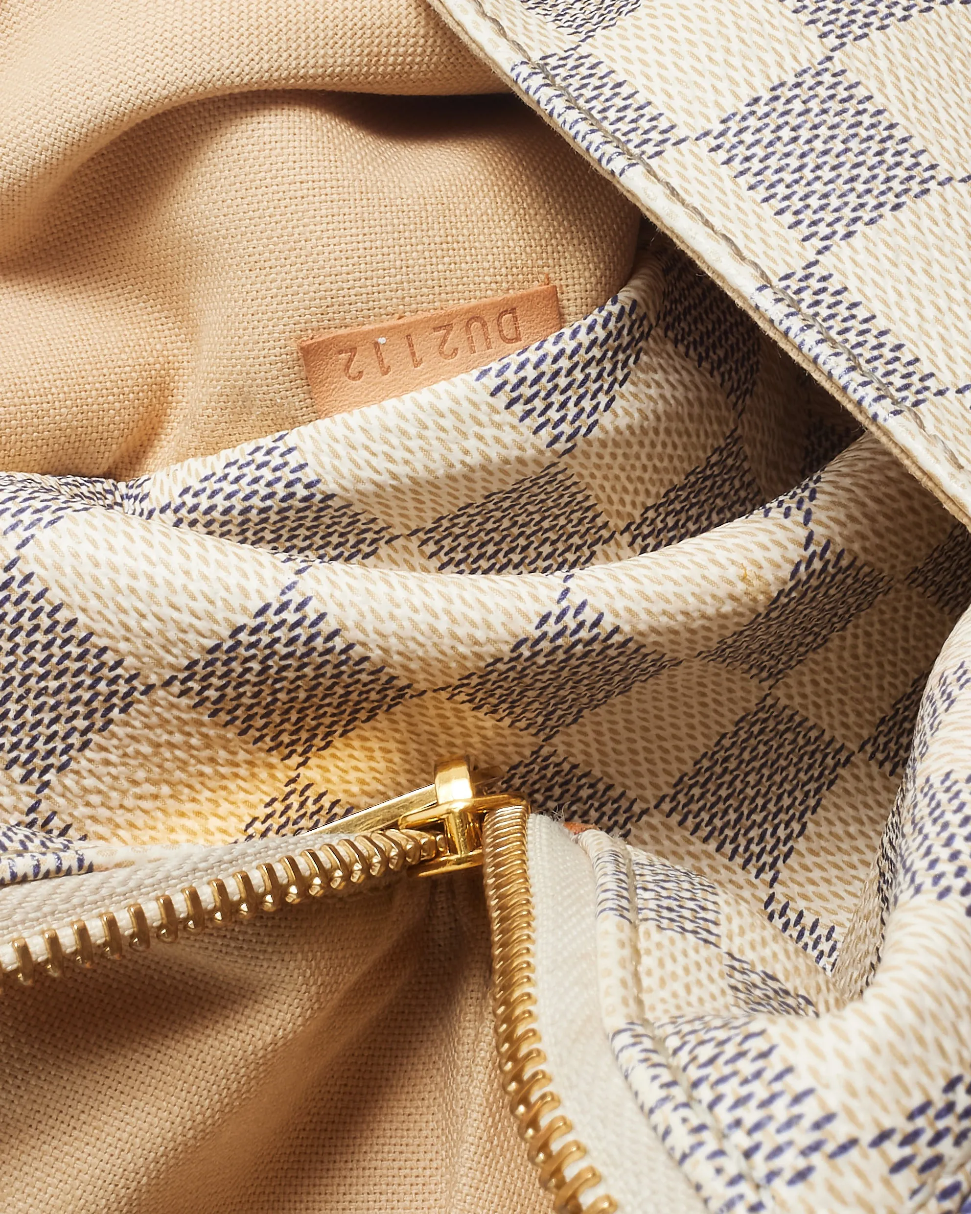 Louis Vuitton Damier Azur Coated Canvas Totally PM Tote Bag
