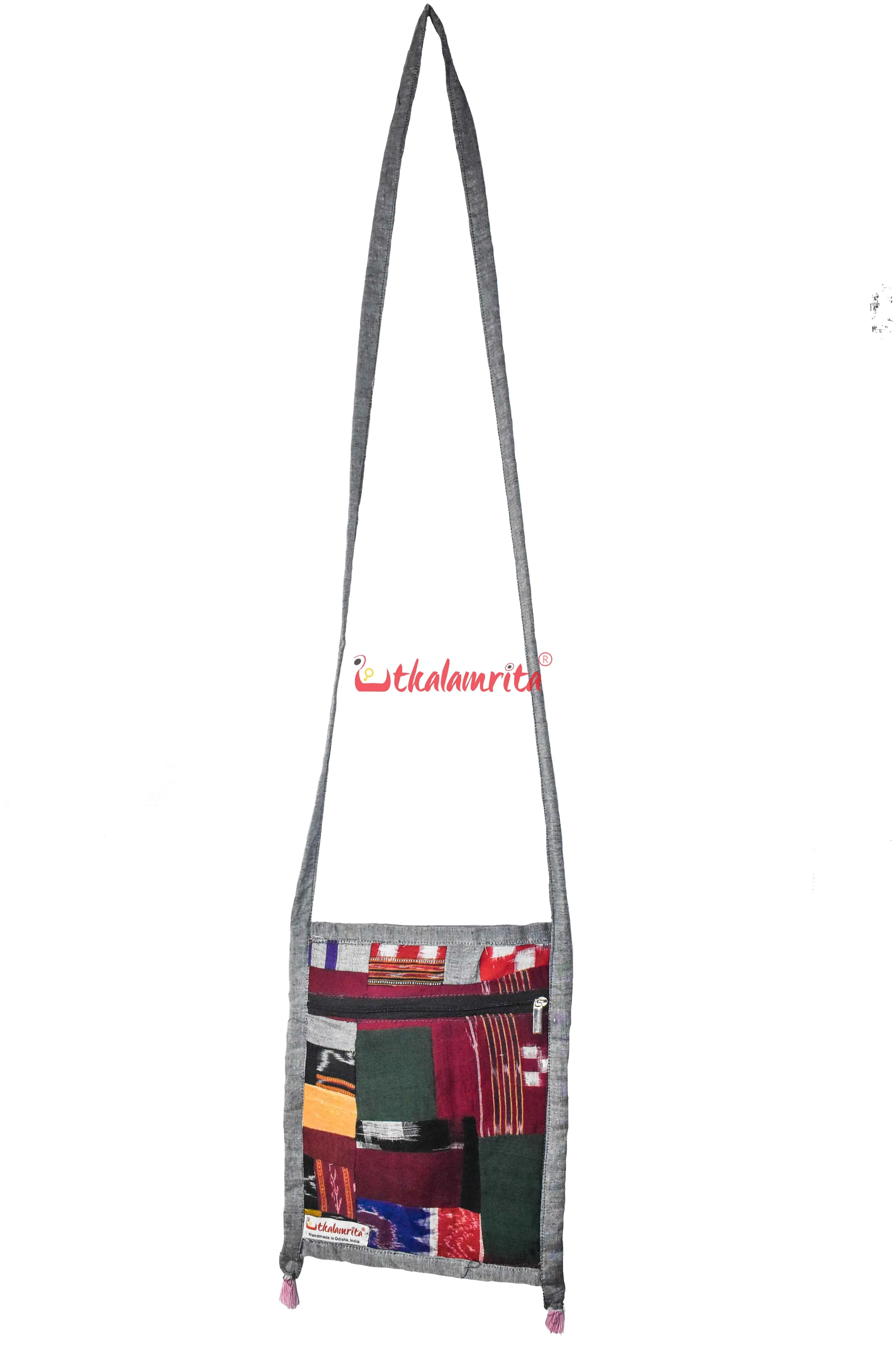 Multicolor Single Chain Big Sling Bag