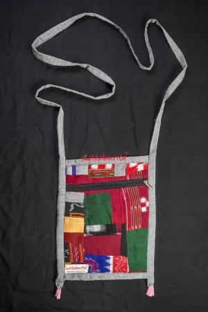 Multicolor Single Chain Big Sling Bag