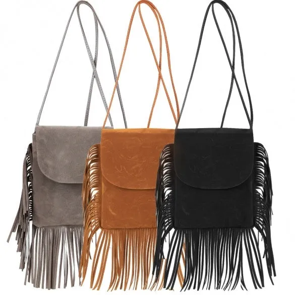 New Fashion Korean Style Girls Women Small Shoulder Bag Tassel Message Bag