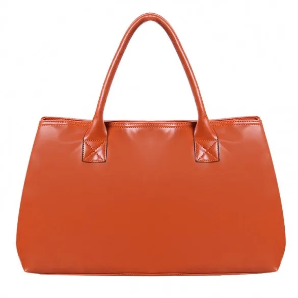 New Women Handbag Faux Leather Ladies Shoulder Tote Cross Body Bag Large Satchel