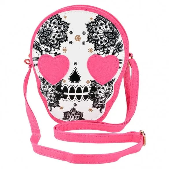 New Women's Fashion Bag Vintage Skull Bag Coin Purse Handbag Messenger Bags Shoulder Bags