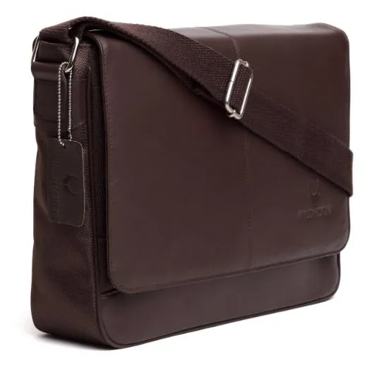 OXFORD Leather Messenger Bag for Men