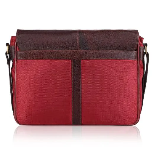 OXFORD Leather Messenger Bag for Men