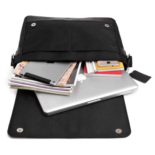 OXFORD Leather Messenger Bag for Men