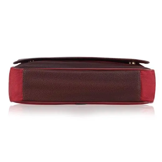 OXFORD Leather Messenger Bag for Men