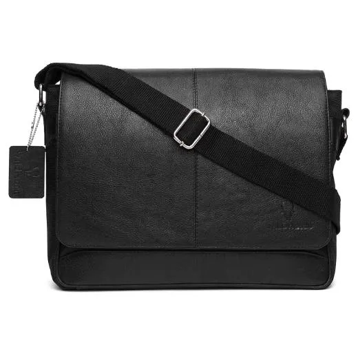 OXFORD Leather Messenger Bag for Men