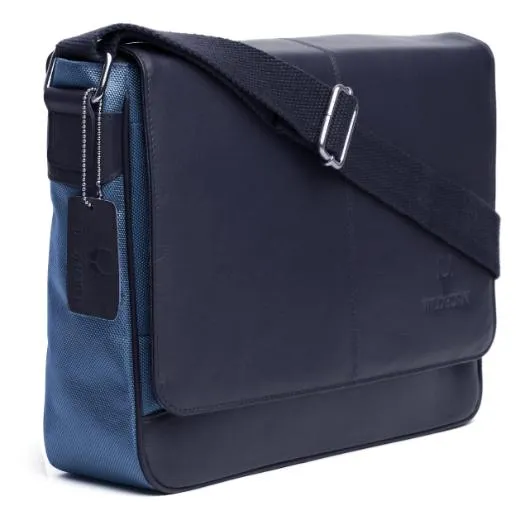 OXFORD Leather Messenger Bag for Men