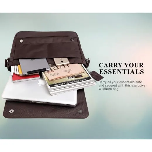 OXFORD Leather Messenger Bag for Men