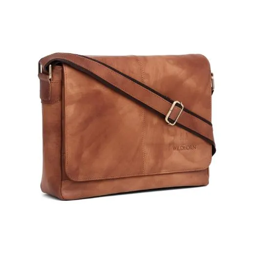 OXFORD Leather Messenger Bag for Men