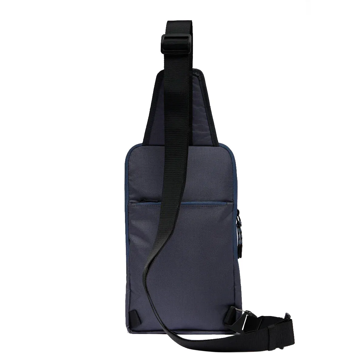 Piquadro - Arne Mono Sling Bag with RFID in recycled fabric - CA6003S125 - BLU2