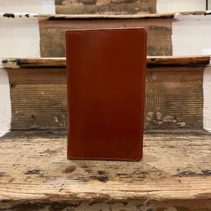 Regent - Tall Leather Wallet - Bridle Tan
