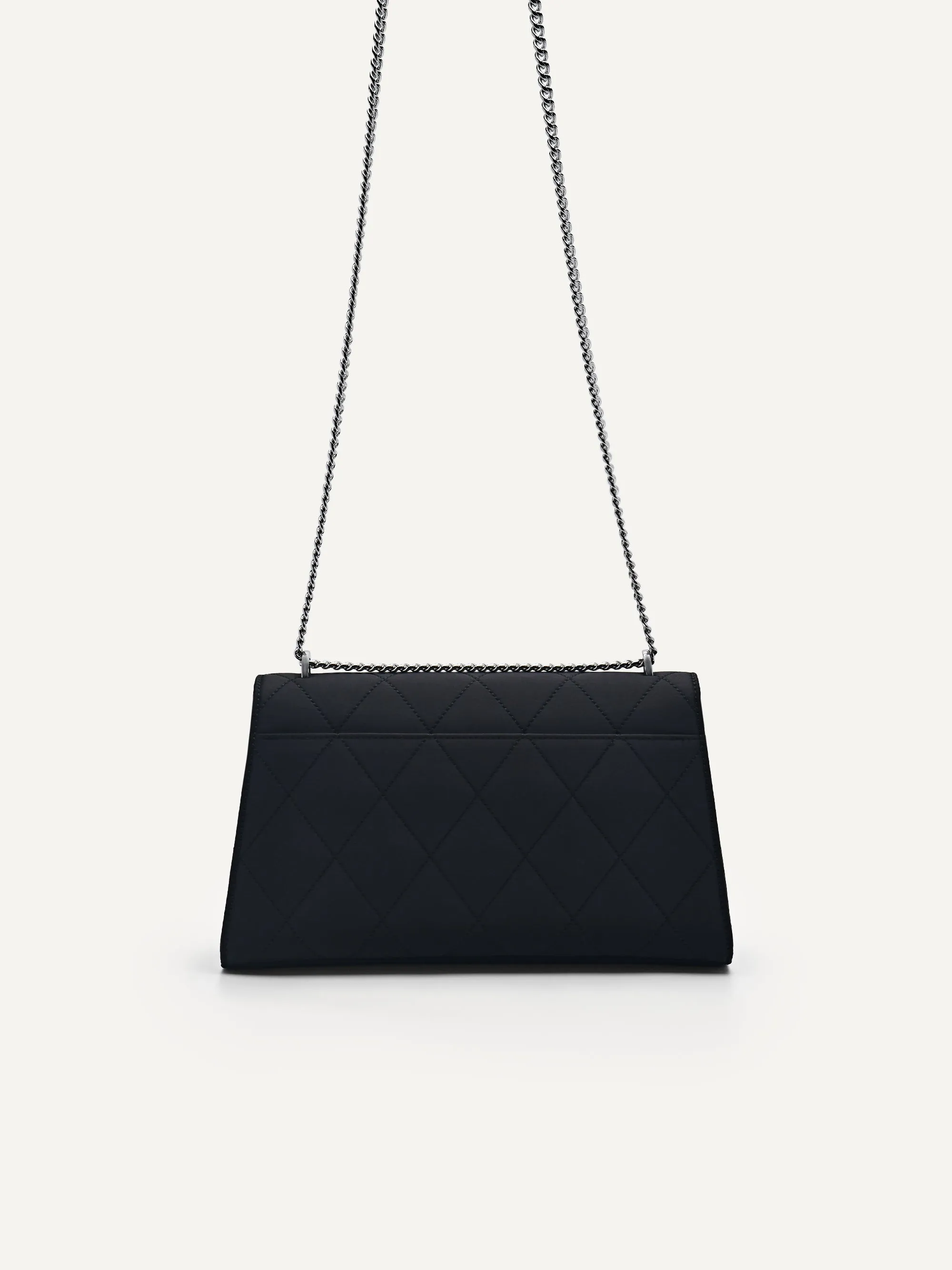 Rina Satin Shoulder Bag