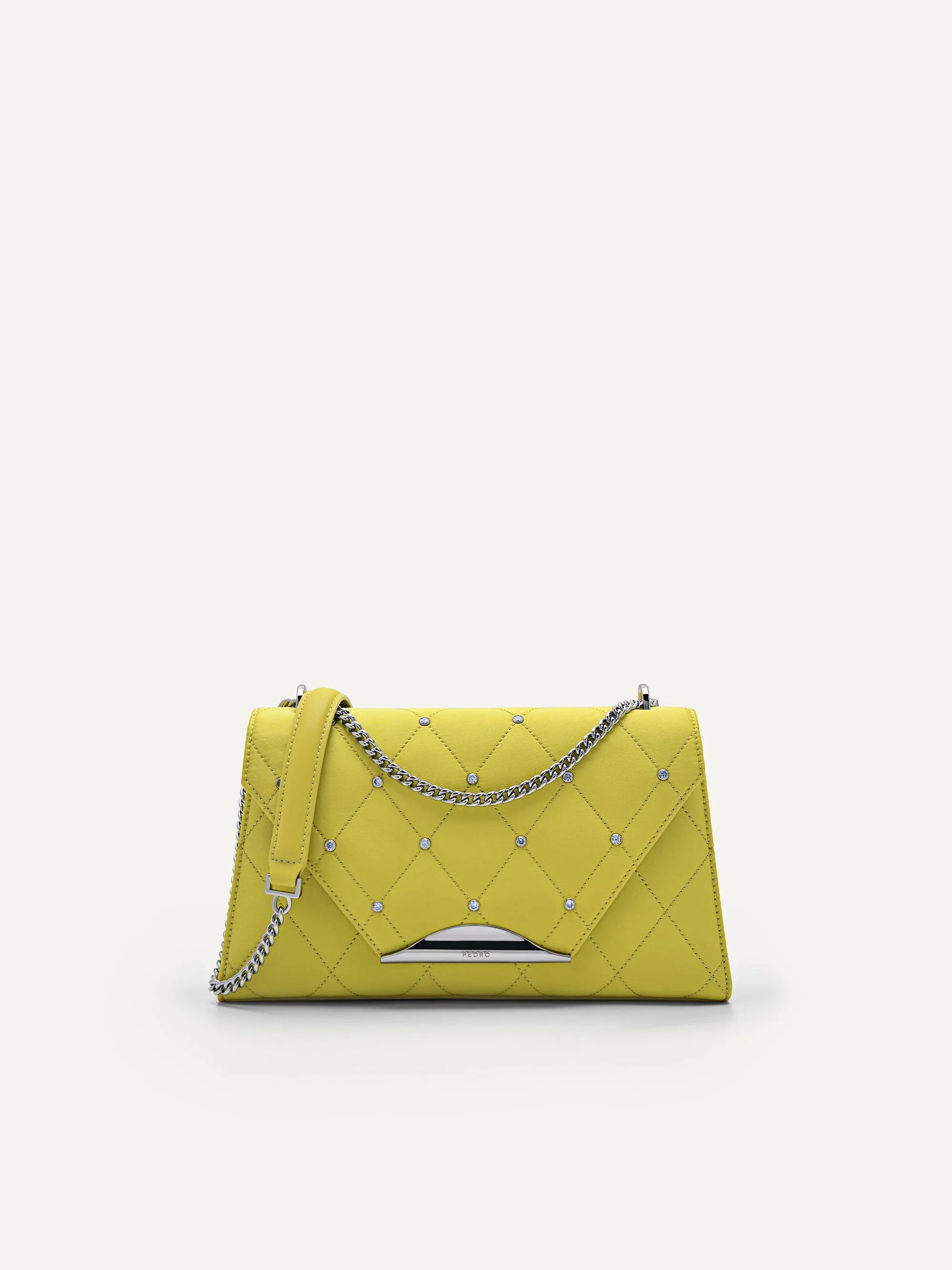 Rina Satin Shoulder Bag
